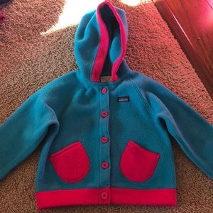 Patagonia Fleece Button Up Jacket